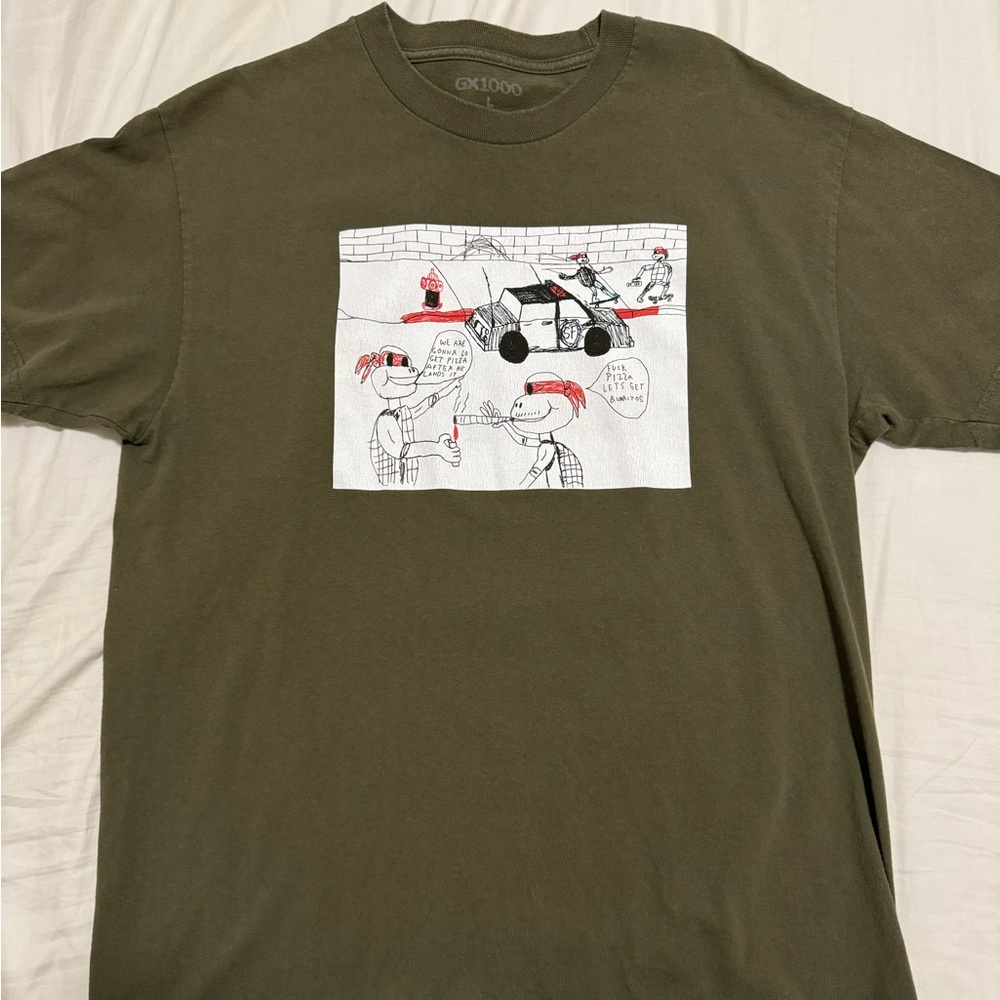 Men’s cartoon ninja turtle tshirt